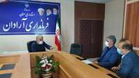 دیدار مدیر برنامه ریزی، بودجه و پایش عملکرد دانشگاه با سرپرست شبکه بهداشت و درمان شهرستان آرادان