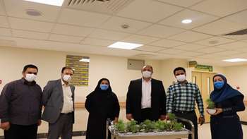 بازدید دکتر پهلوان معاون توسعه مدیریت، منابع و برنامه ریزی دانشگاه از بیمارستان جدید الاحداث مهدیشهر14000613